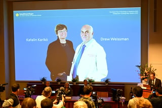 El Nobel de Medicina es el primero de la ronda de estos prestigiosos premios. (JESSICA GOW / EFE)
