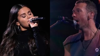 Selena Gomez hace inesperado regreso a los escenarios en concierto de Coldplay
