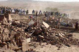 Este es el tercer terremoto más mortífero desde 1998 en Afganistán. (AP)