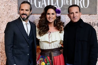 Legó a la plataforma ViX, la serie, El gallo de oro, protagonizada por Lucero, la 'Novia de América'; José Ron, Plutarco Haza y Alejandro Ávila.