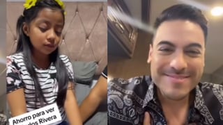 VIDEO: La increíble sorpresa de Carlos Rivera a niña que rompió su alcancía para verlo en concierto