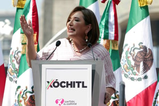 Xóchitl Gálvez, aspirante a la Presidencia de México en 2024.