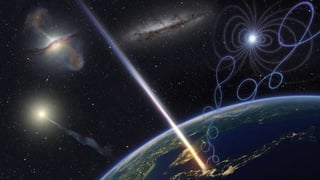 El impacto del rayo sobre la Tierra fue capturado el 27 de mayo de 2021. (EFE)