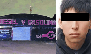 El 18 de noviembre pasado, aparentemente Óscar 'N', habría rociado gasolina a Cristian, un joven de 18 años, en las instalaciones de una escuela de mecánica de Texcoco.