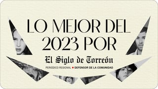 Lo mejor del cine, música y televisión del 2023 por El Siglo de Torreón
