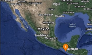 Sismo de magnitud 4.4 sacude Chiapas