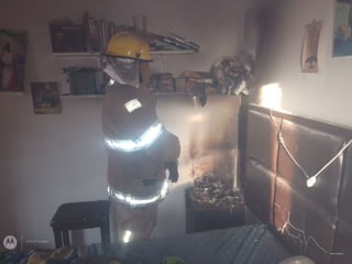 El personal del departamento de Bomberos sofocó el fuego.