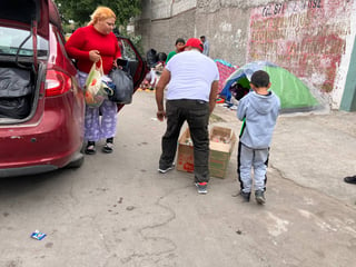 Hasta la calle del Ángel, Ignacio llegó en su vehículo. (Foto: GUADALUPE MIRANDA / EL SIGLO DE TORREÓN)