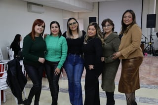 Crista Romero, Miriam Medrano, Nailea Flores, Ilse Romero, Rebeca Guerrero y Karla Galván (EL SIGLO DE TORREÓN/ENRIQUE CASTRUITA)