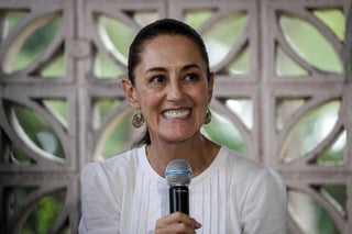 Claudia Sheinbaum, virtual candidata de Morena.