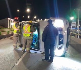 El accidente fue reportado al Sistema Estatal de Emergencias. (EL SIGLO DE TORREÓN)