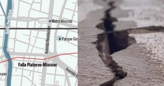 ¿Qué es la falla de Plateros-Mixcoac y dónde se ubica?