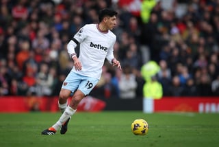 Edson Alvarez del West Ham. (EFE)