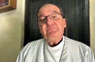 El obispo de la diócesis de Saltillo, Monseñor Hilario González. (PENÉLOPE CUETO)