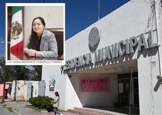 Diana Berenice González Torres, alcaldesa de Nazas, Durango. (CORTESÍA)