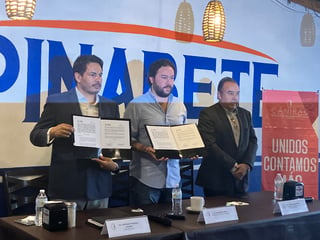 Se firmó un convenio de colaboración entre el IEC y la Canirac Torreón a fin de promover el voto con descuentos en restaurantes.