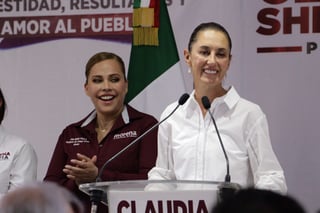 La candidata a la Presidencia de la República por Morena-PT-PVEM, Claudia Sheinbaum, destacó el modelo de seguridad de La Laguna de Coahuila y Durango y lo comparó con su propuesta en materia de seguridad.