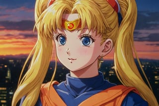 ¿Cómo se vería Sailor Moon con el uniforme de Gokú, según la inteligencia artificial?