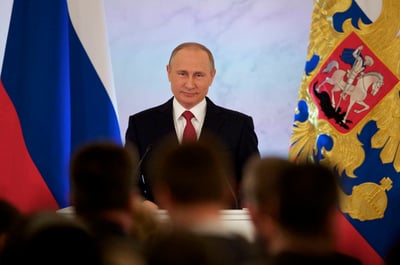 Relación. Según Putin, Rusia espera arreglar su relación con EU cuando Trump llegue a la Casa Blanca. 