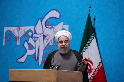 Responde. El presidente iraní, Hassan Rouhani, ordenó ayer  la reanudación de ciertas actividades nucleares.