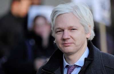 Assange permanece en una cárcel de seguridad británica tras su arresto en abril en la embajada de Ecuador, en Londres. (EFE)
