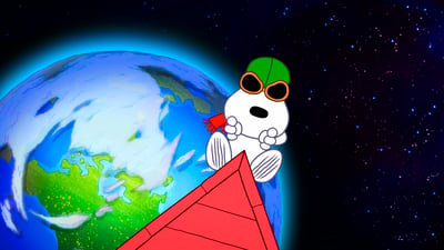 Para niños. Snoopy en una escena del corto animado Snoopy in Space de Apple TV Plus. (AP)