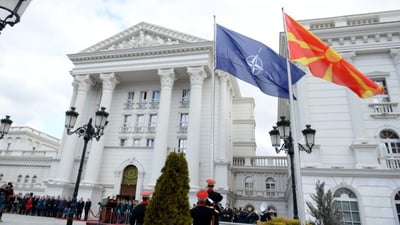 Macedonia del Norte se convertirá ahora en el trigésimo miembro de la Alianza. (ARCHIVO) 