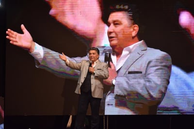 Presentación. Rogelio Ramos ofreció el pasado viernes el espectáculo en la Feria de Torreón.