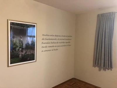 La vivienda. En el número 19 de la Calle de la Loma, al sur de la Ciudad de México, se encuentra la casa que habitó García Márquez.