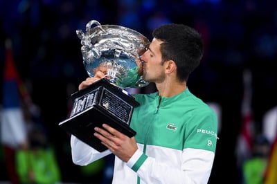 Djokovic es el rey de Australia. (AP)