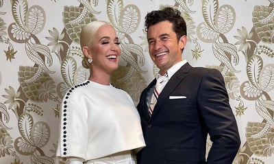 La cantante Katy Perry y su pareja el actor Orlando Bloom podrían haberse casado en secreto. (ESPECIAL)   

