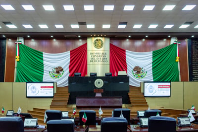 El dictamen se presentó en la tercera sesión ordinaria de la sexagésima octava Legislatura del Congreso del Estado de Durango.