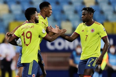 Colombia disputa hoy su último partido de fase de grupos, y con un empate asegura su boleto a cuartos de final. (EFE)
