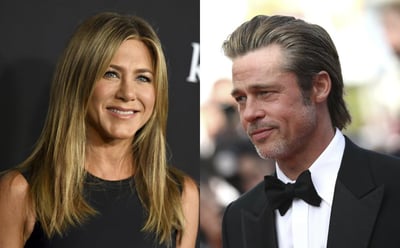 Íconos. Jennifer Aniston y Brad Pitt fue una de las parejas más icónicas de los años noventa, por lo que su ruptura no pasó desapercibida. 