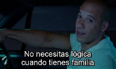 El personaje de 'Dominic Toretto' se ha convertido en tendencia gracias a la serie de memes generados a raíz de la burla contra las películas Rápidos y Furiosos (CAPTURA) 