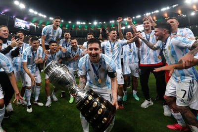 Imagen Se acaba la sequía para Argentina; Messi conquista la Copa América