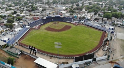 El Club de Beisbol Tecolotes de los Dos Laredos anunció este lunes, que los juegos a realizarse en la semana del 19 al 25 de julio en el Parque La Junta de Nuevo Laredo, entre ellos, tres contra los Algodoneros del Unión Laguna, se disputarán a puerta cerrada. (ESPECIAL) 