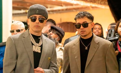 Los artistas urbanos puertorriqueños Yandel y Tainy lanzaron este viernes el video musical del tema 'Una más', que aparece en su disco en conjunto 'Dynasty' y en el que colabora su colega y compatriota Rauw Alejandro. (ESPECIAL)   
