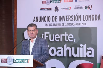 El gobernador de Coahuila, Miguel Riquelme, ennumeró una serie de razones por las que se instaló la empresa china en la entidad.