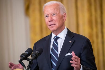 El presidente de EUA, Joe Biden, analizó este jueves con su equipo de seguridad nacional posibles amenazas terroristas contra los estadounidenses en Afganistán, que podrían incluir ataques del grupo Estado Islámico (EI). (ARCHIVO) 