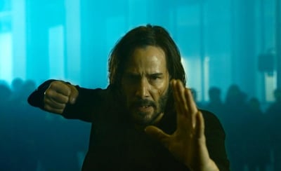 Warner Bros. Pictures emocionó tras revelar un primer teaser interactivo de “The Matrix: Resurrections”, la cuarta entrega de la saga.  (ESPECIAL) 