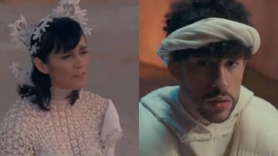 Julieta Venegas, Bad Bunny y Tainy sorprendieron este martes a sus seguidores con el estreno de “Lo siento bb”, un nuevo tema que grabaron juntos.  (ESPECIAL) 
