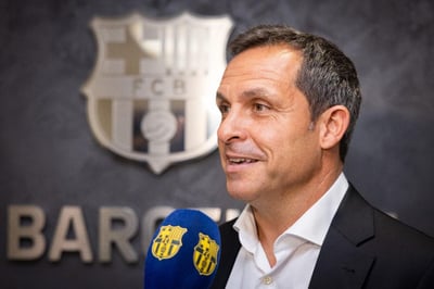 Sergi Barjuan, actual entrenador del filial será el nuevo técnico interino del Barcelona. (FC BARCELONA)
