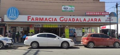 Pese a operativos, asaltan en tres ocasiones la misma farmacia Guadalajara en Gómez Palacio.