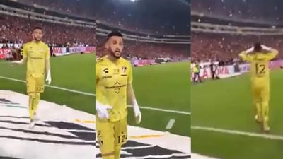 La concentración de Camilo Vargas en la tanda de penaltis de la final ante el León fue máxima. Y no porque lo digamos aquí, así lo muestra un video que se ha hecho viral en redes sociales.