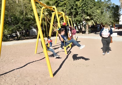 Entregarán este martes las obras de remodelación en los juegos infantiles del Bosque Venustiano Carranza de Torreón. (EL SIGLO DE TORREÓN)