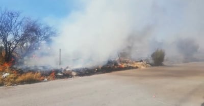 Imagen Hasta en un 200% se incrementaron incendios en baldíos de Saltillo
