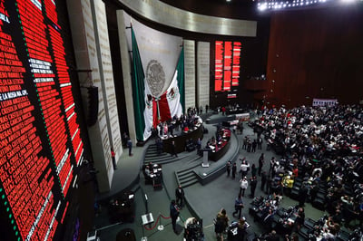 La iniciativa de reforma eléctrica propuesta por López Obrador fue rechazada por el Pleno de la Cámara de Diputados.