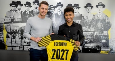 Imagen Borussia Dortmund ya le encontró reemplazo a Erling Haaland: bienvenido Karim Adeyemi