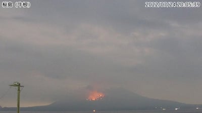 Imagen Japón, en nivel máximo de alerta por erupción del volcán Sakurajima